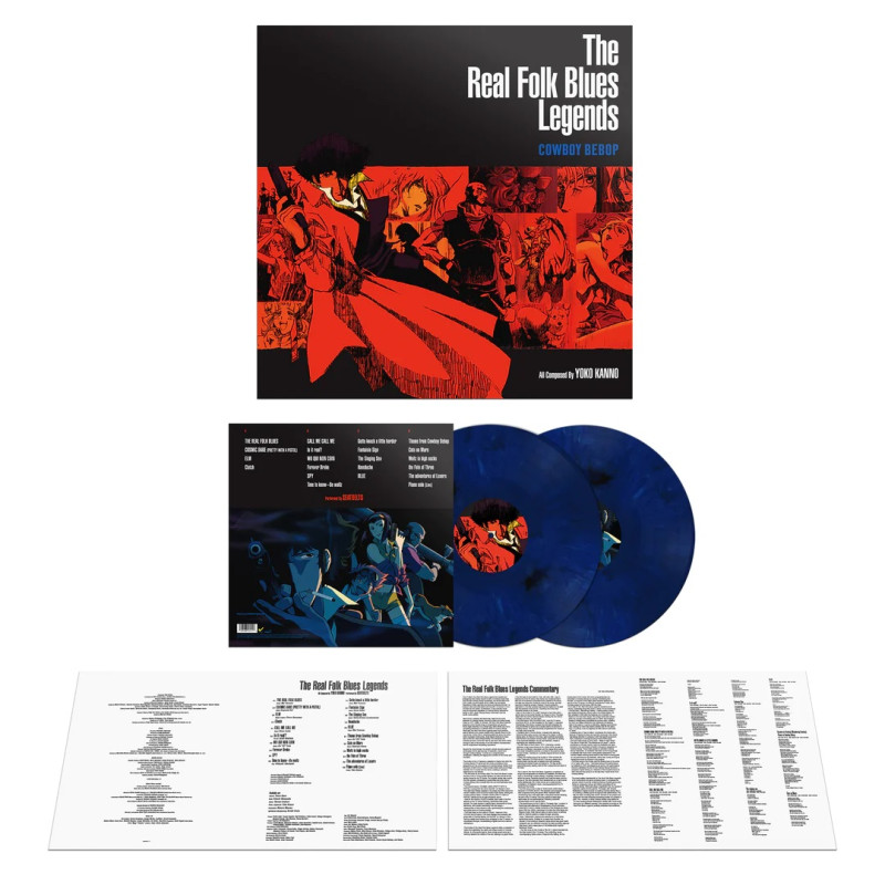 B.S.O. COWBOY BEBOP: THE REAL FOLK BLUES LEGENDS (2 LP-VINILO)