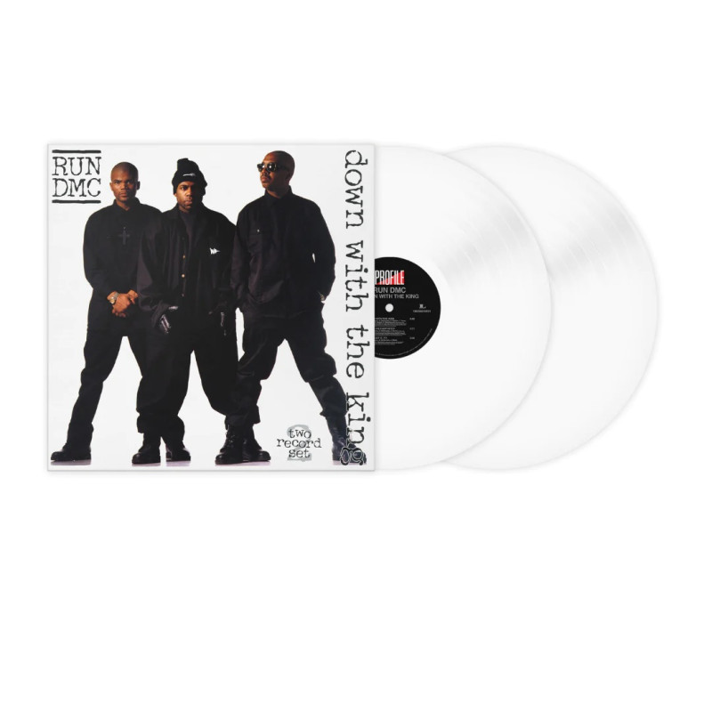 RUN DMC - DOWN WITH THE KING (2 LP-VINILO) WHITE