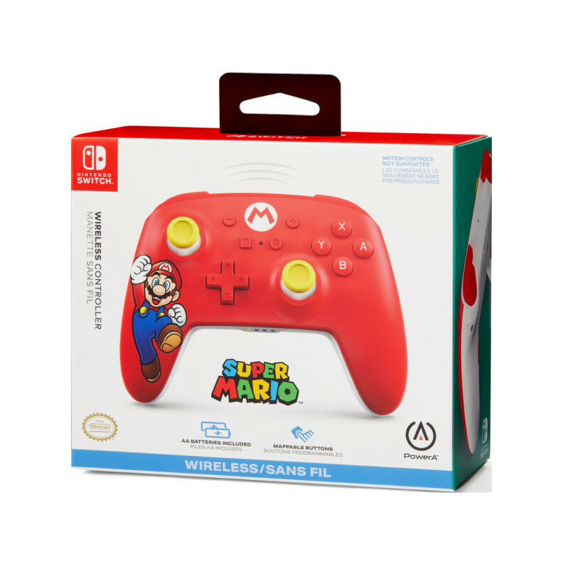 SW MANDO PRO WIRELESS SUPER MARIO POWER A