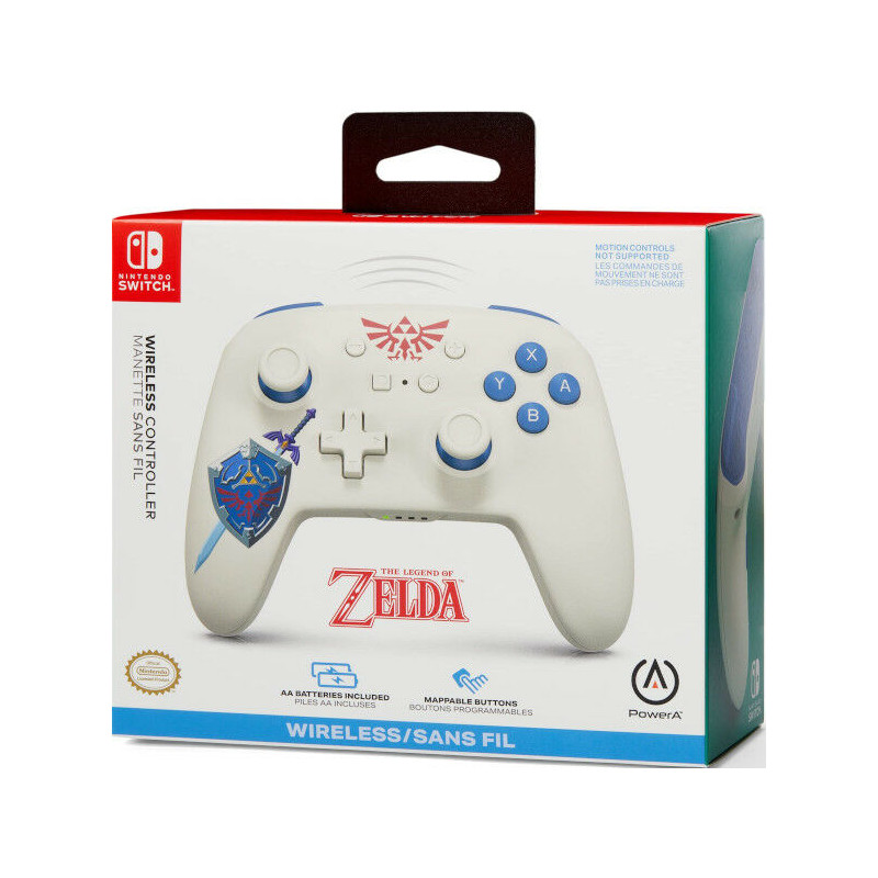 SW MANDO PRO WIRELESS ZELDA POWER A