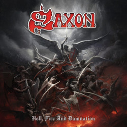 SAXON - HELL, FIRE AND DAMNATION (LP-VINILO) COLOR INDIES