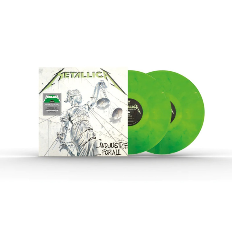 METALLICA - ...AND JUSTICE FOR ALL (2 LP-VINILO) GREEN