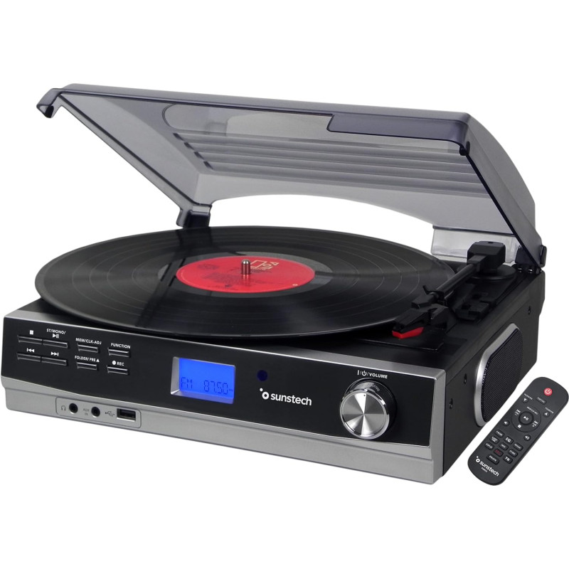 TOCADISCOS SUNSTECH PXR23BK