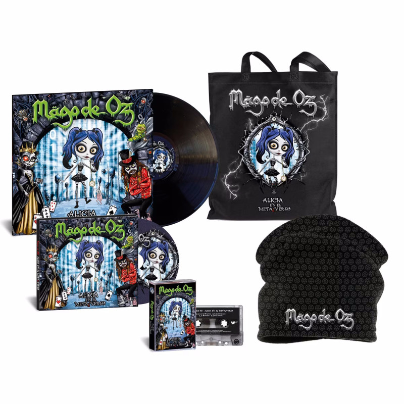 MAGO DE OZ - ALICIA EN EL METALVERSO (LP-VINILO + CD + CASSETTE + BRAGA) DELUXE