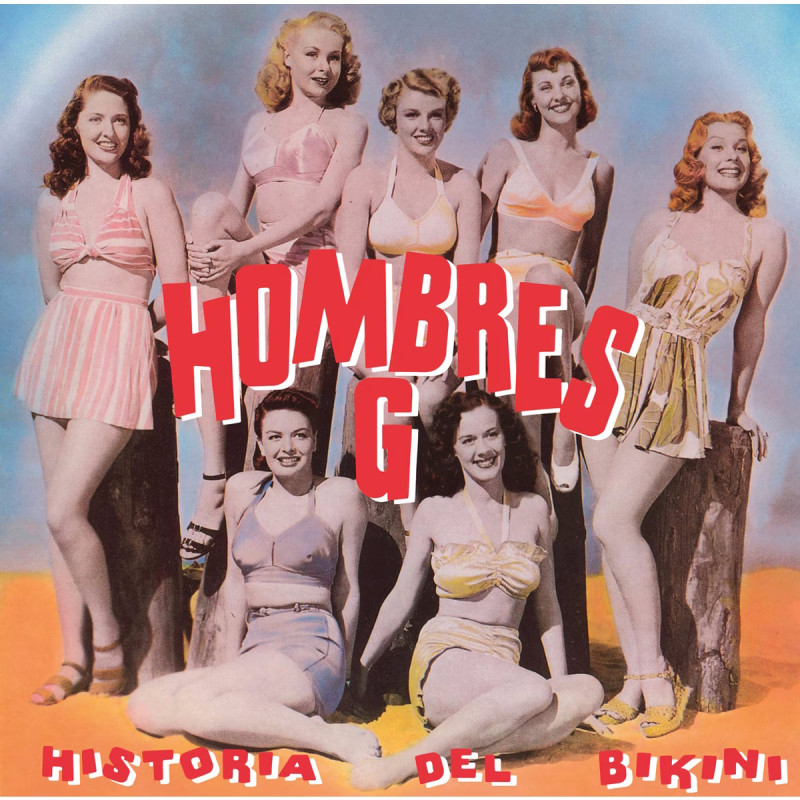 HOMBRES G -  HISTORIA DEL BIKINI (LP-VINILO)