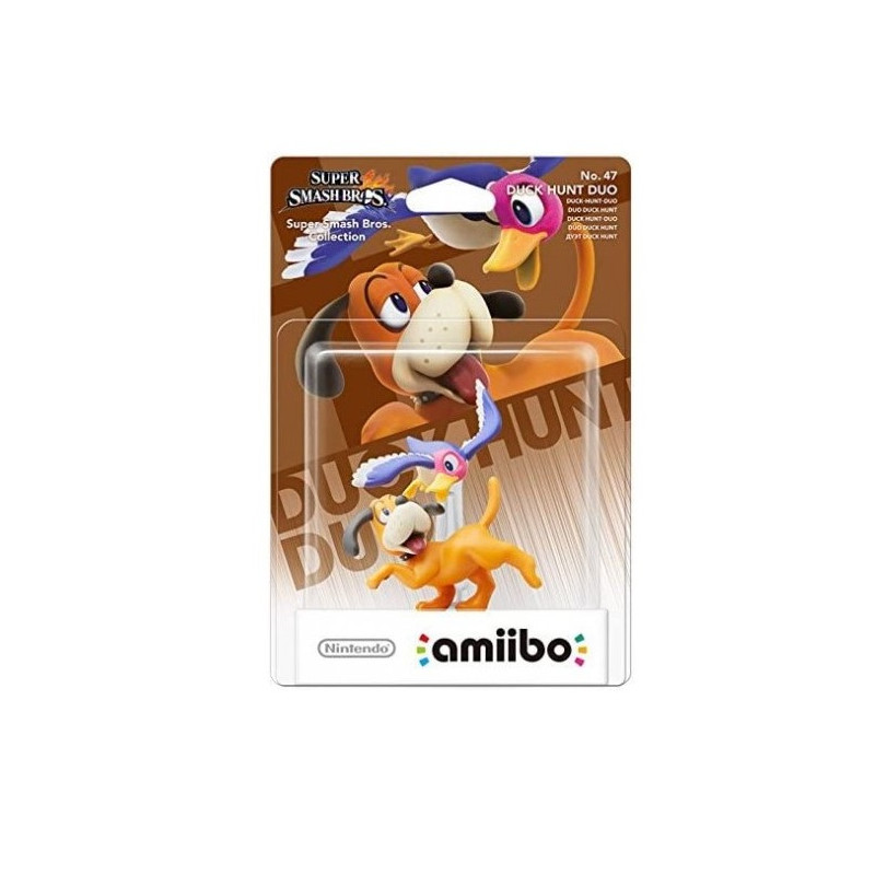 AMIIBO FIGURA SUPER SMASH BROS: DUCK HUNT DUO