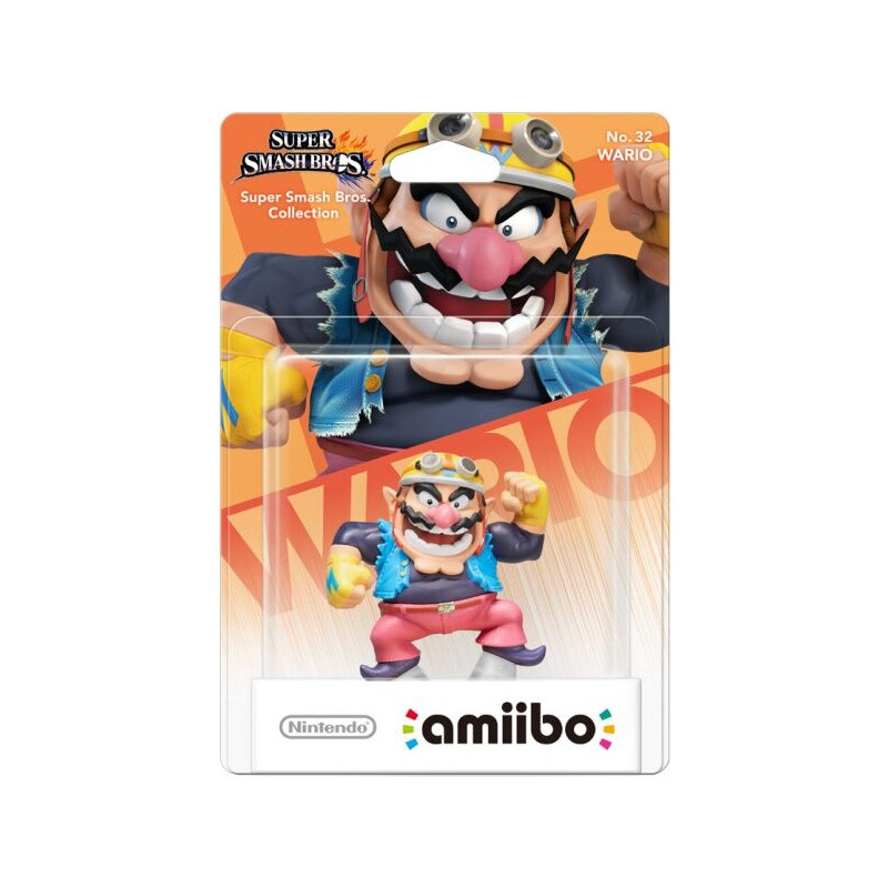 AMIIBO FIGURA SUPER SMASH BROS: WARIO