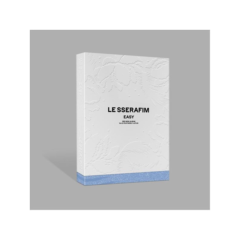 LE SSERAFIM - 3RD MINI ALBUM ‘EASY’ FEATHERLY LOTUS (CD)