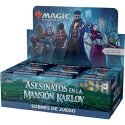 MAGIC ASESINATOS EN LA MANSIÓN KARLOV SOBRES JUEGO