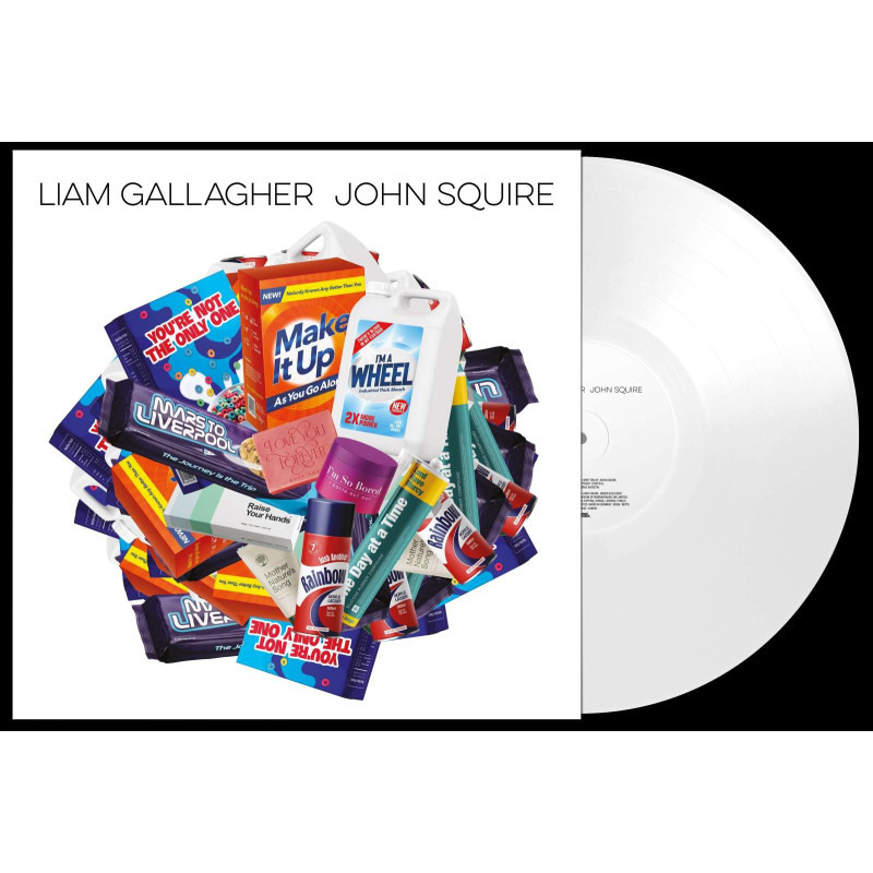 LIAM GALLAGHER & JOHN SQUIRE - LIAM GALLAGHER & JOHN SQUIRE (LP-VINILO) COLOR INDIES