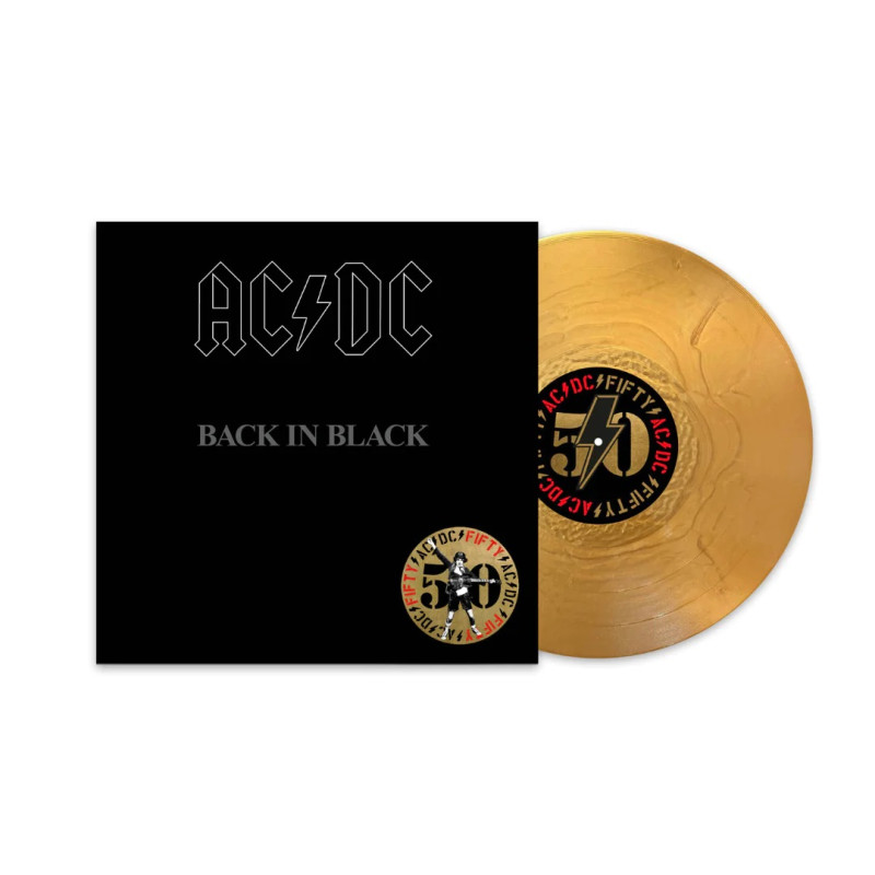 Ac/dc - Back In Black (50 Aniversario) (lp-vinilo) Gold