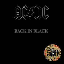 AC/DC - BACK IN BLACK (50 ANIVERSARIO) (LP-VINILO) GOLD