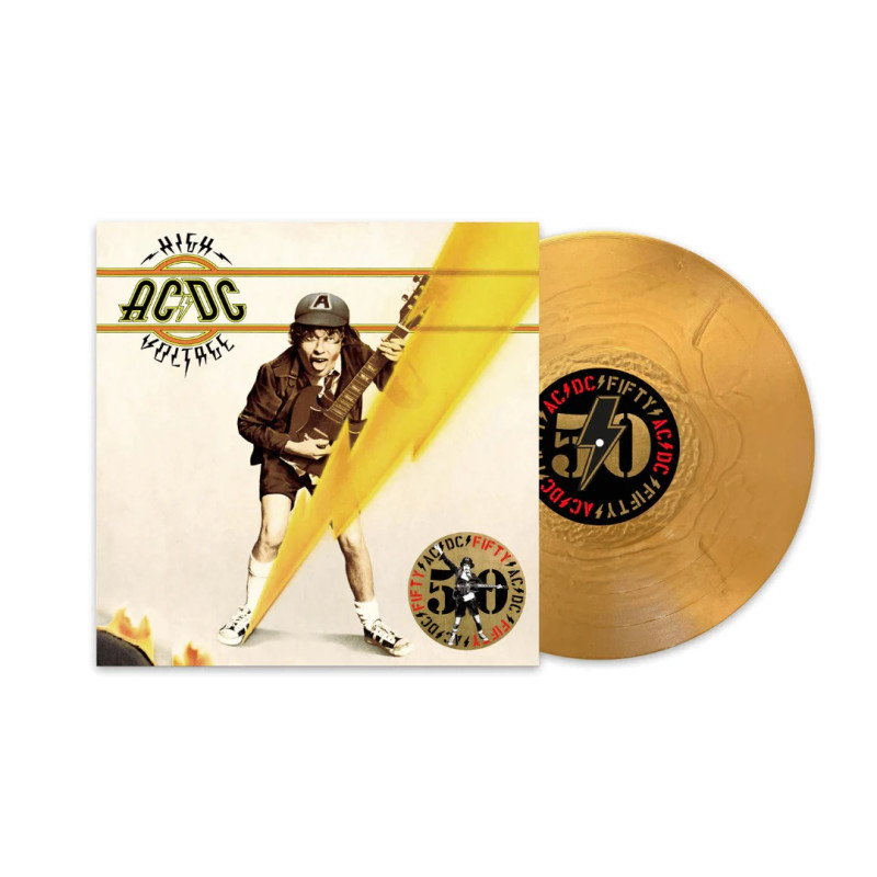 AC/DC - HIGH VOLTAGE (50 ANIVERSARIO) (LP-VINILO) GOLD
