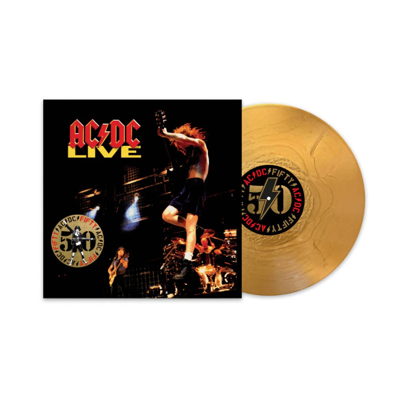 AC/DC - LIVE (50 ANIVERSARIO) (2 LP-VINILO) GOLD