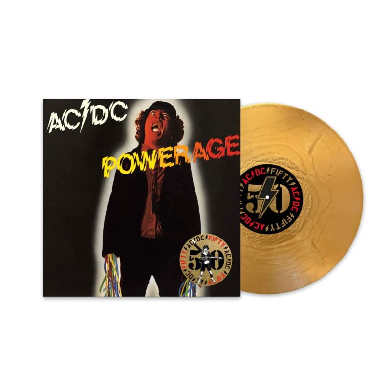 AC/DC - POWERAGE (50 ANIVERSARIO) (LP-VINILO) GOLD