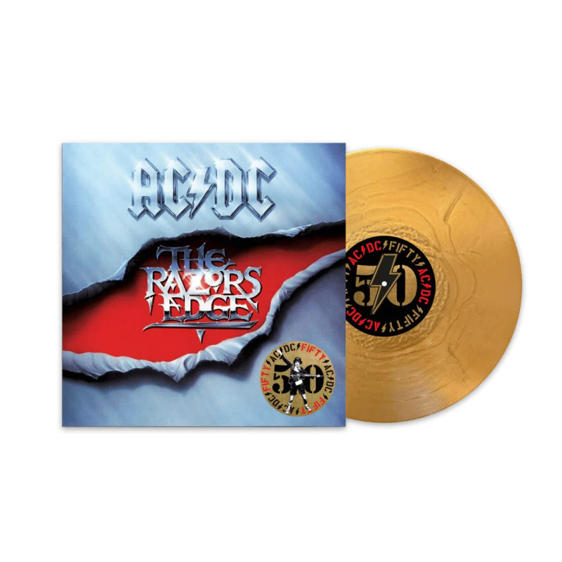 AC/DC - THE RAZORS EDGE (50 ANIVERSARIO) (LP-VINILO) GOLD
