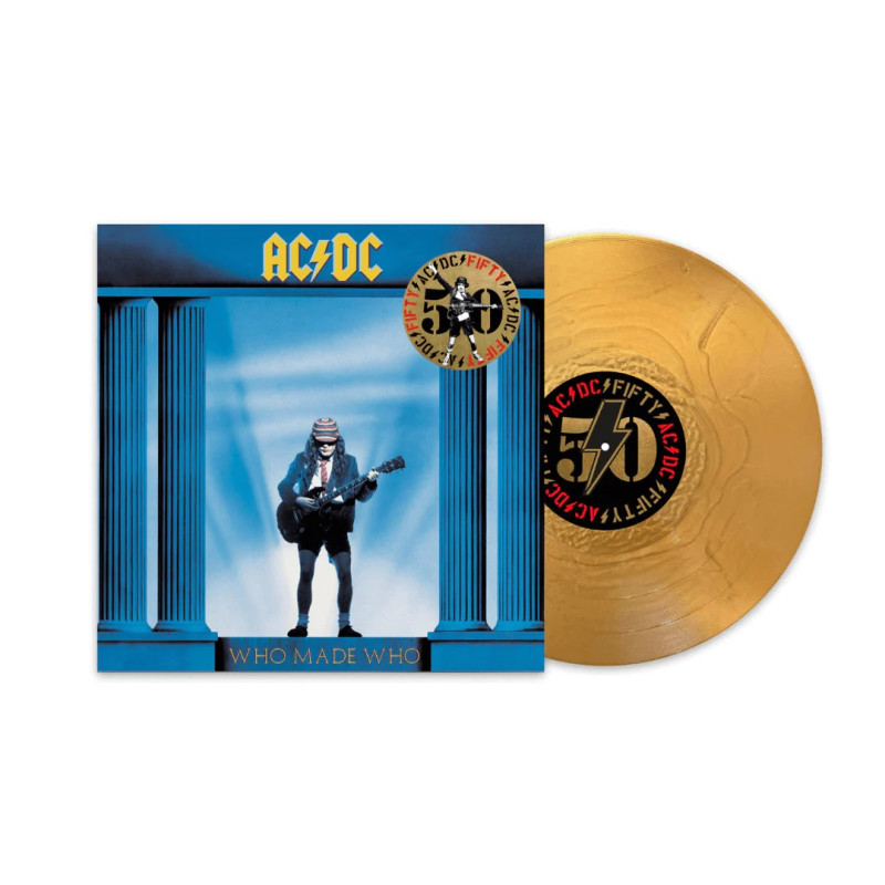 AC/DC - WHO MADE WHO (50 ANIVERSARIO) (LP-VINILO) GOLD