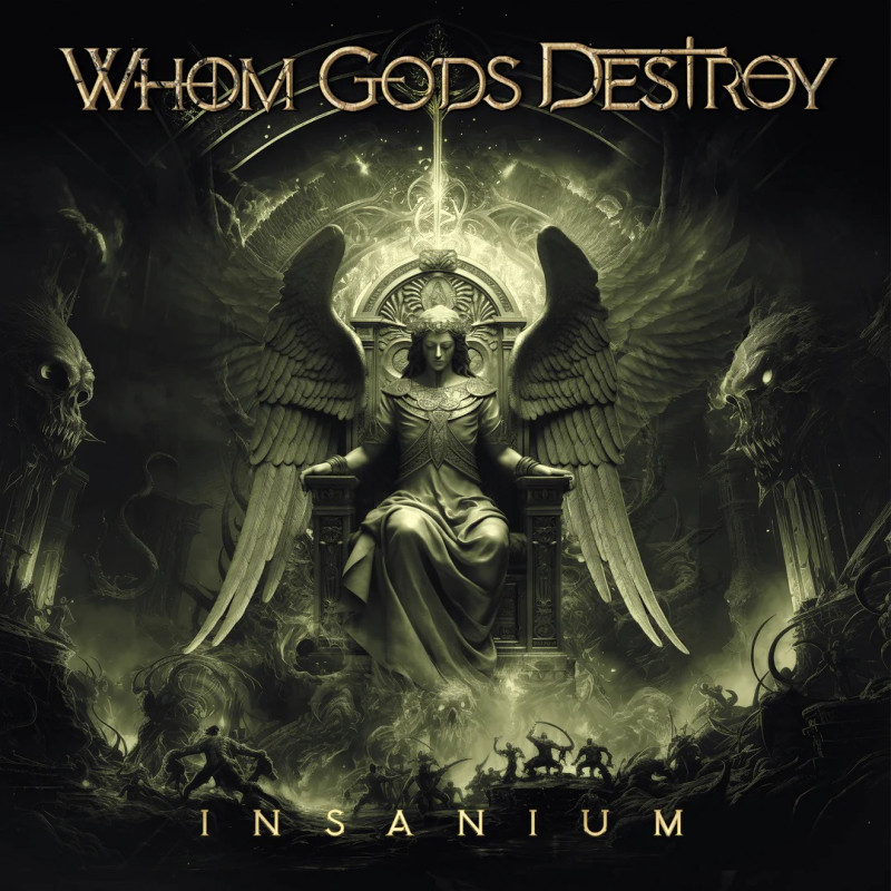 WHOM GODS DESTROY - INSANIUM (2 CD) MEDIABOOK