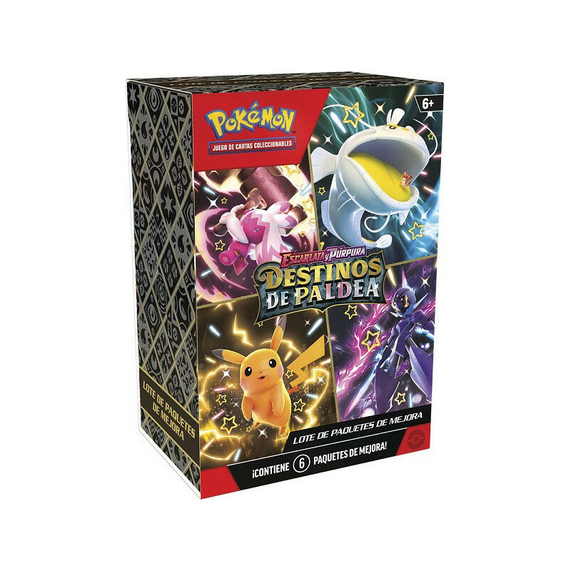POKEMON JUEGO DE CARTAS ESCARLATA Y PURPURA. DESTINOS DE PALDEA