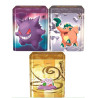 POKEMON JUEGO DE CARTAS ESCARLATA Y PURPURA CAJA METALICA