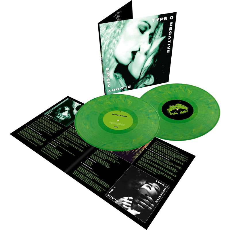 TYPE O NEGATIVE - BLOODY KISSES: SUSPENDED IN DUS (2 LP-VINILO) COLOR