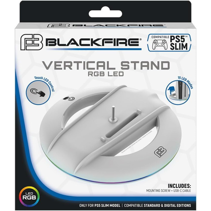 PS5 SOPORTE VERTICAL BLACKFIRE