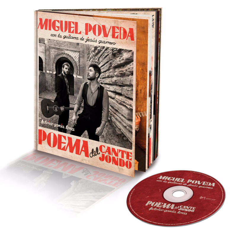 MIGUEL POVEDA CON LA GUITARRA DE JESÚS GUERRERO – POEMA DEL CANTE JONDO (CD) DISCO LIBRO