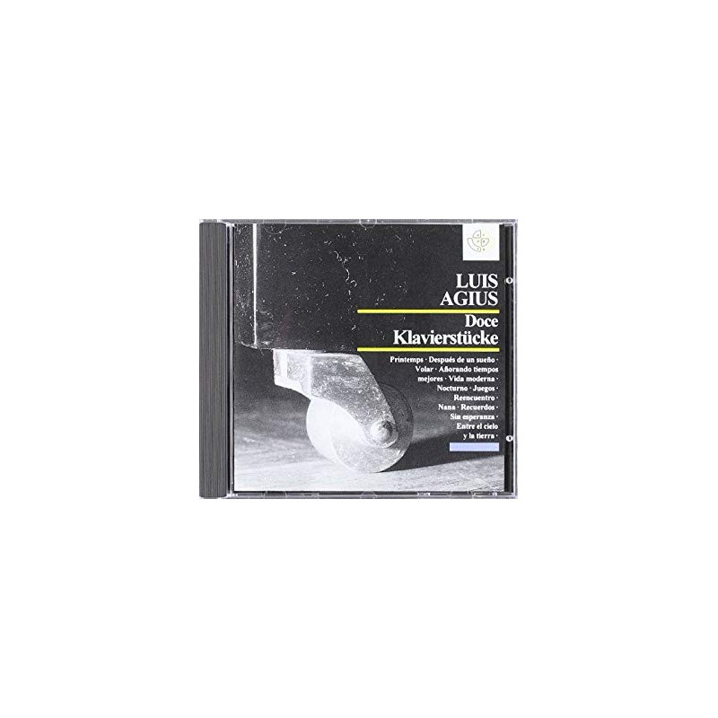 LUIS AGIUS - DOCE KLAVIERSTUCKE (CD)