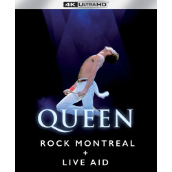 QUEEN - ROCK MONTREAL + LIVE AID (2 BLU-RAY 4K ULTRA HD)