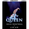 QUEEN - ROCK MONTREAL + LIVE AID (2 BLU-RAY 4K ULTRA HD)