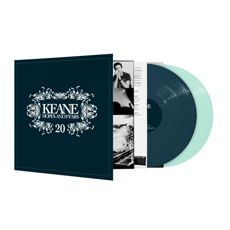 KEANE - HOPE AND FEARS (20 ANIVERSARIO) (2 LP-VINILO) BLUE