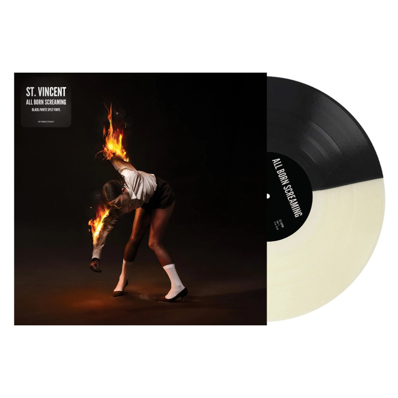 ST. VINCENT - ALL BORN SCREAMING (LP-VINILO) BLACK / WHITE