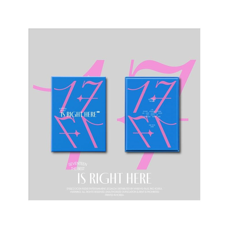 SEVENTEEN - SEVENTEEN BEST ALBUM '17 IS RIGHT HERE' (DEAR VER.) (2 CD)