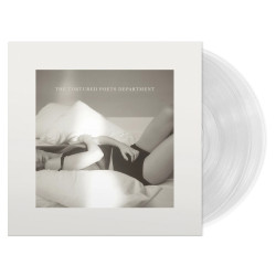 TAYLOR SWIFT - THE TORTURED POETS DEPARTMENT + BONUS TRACK " THE MANUSCRIPT" (2 LP-VINILO) PHANTOM CLEAR EXCLUSIVA RSD LIMITADA