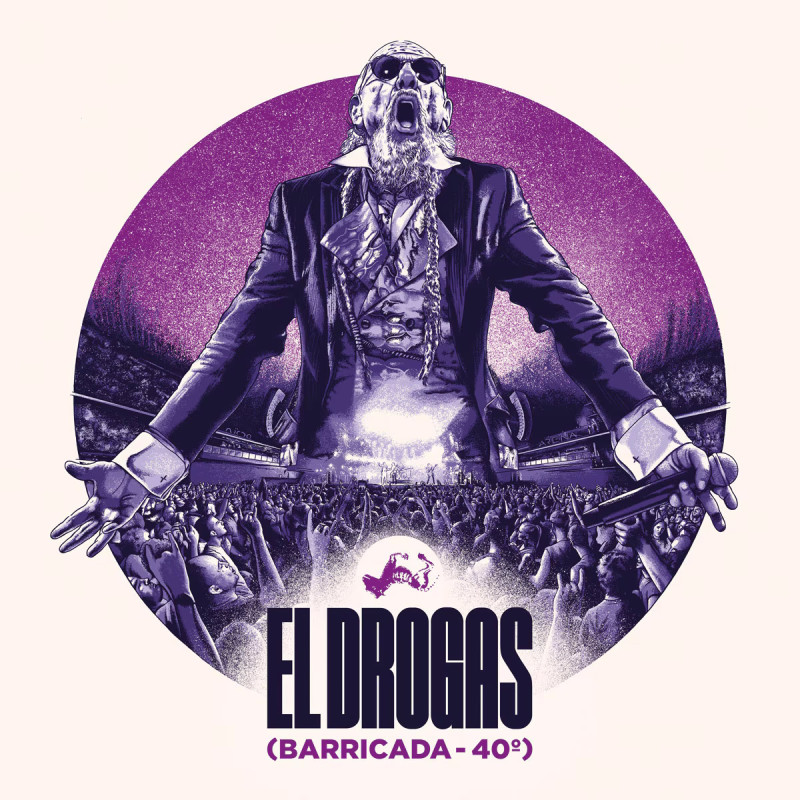 EL DROGAS - (BARRICADA - 40º) (LIBRO + 4 LP-VINILO + 3 CD + DVD) BOX