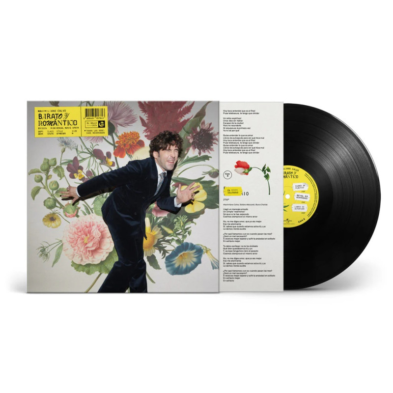 MAXIMILIANO CALVO - BARATO Y ROMÁNTICO (VINILO 10")