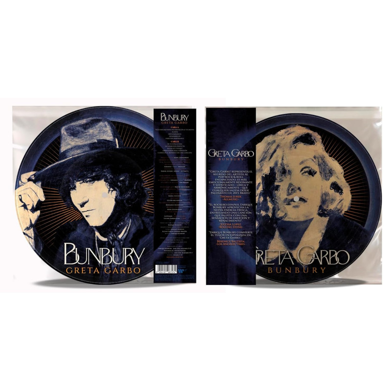 BUNBURY - GRETA GARBO (LP-VINILO) PICTURE