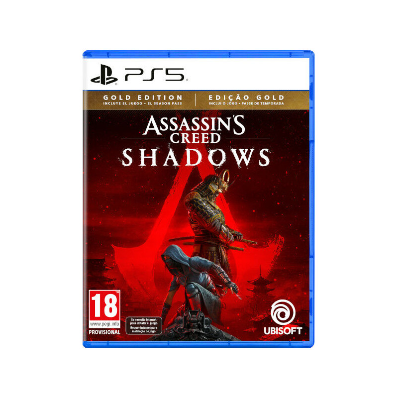 PS5 ASSASSIN'S CREED SHADOW GOLD EDITION