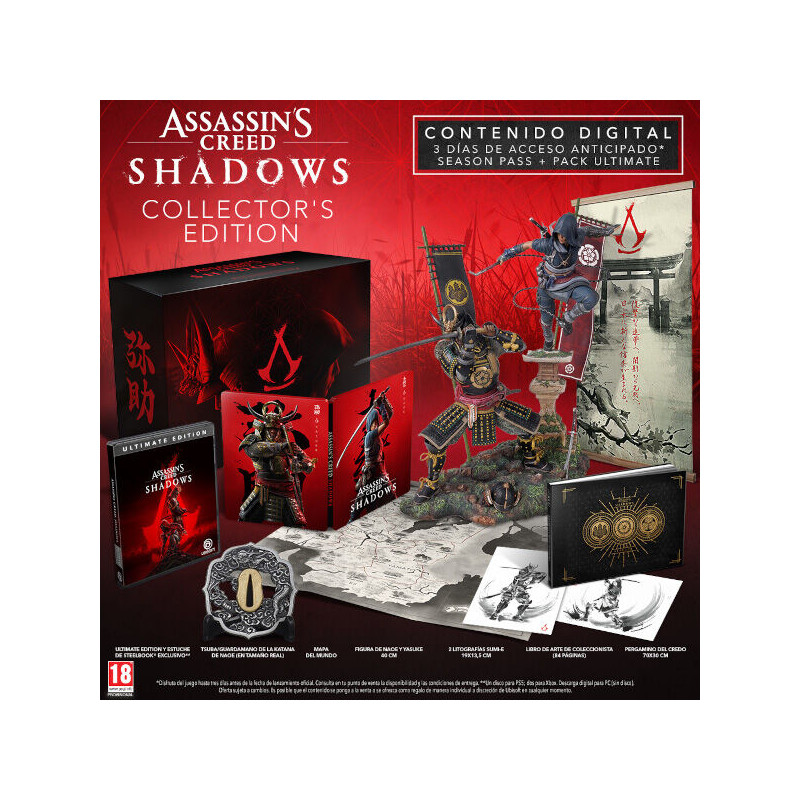 PS5 ASSASSIN'S CREED SHADOW COLLECTOR EDITION