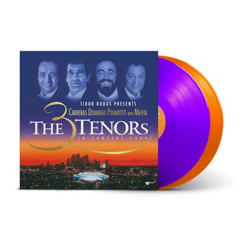 LOS 3 TENORES EN CONCIERTO 1994 - CARRERAS/DOMINGO/PAVAROTTI (2 LP-VINILO) COLOR