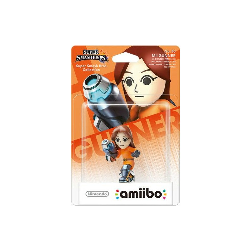 AMIIBO FIGURA SUPER SMASH BROS: MII GUNNER