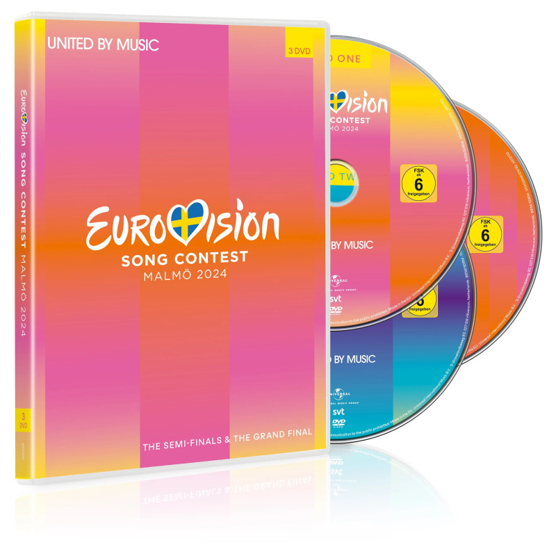 VARIOS - EUROVISION SONG CONTEST MALMÖ 2024 (3 DVD)