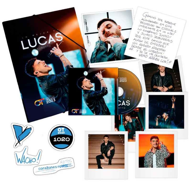 LUCAS CUROTTO - LO MEJOR DE LUCAS CUROTTO (CD)