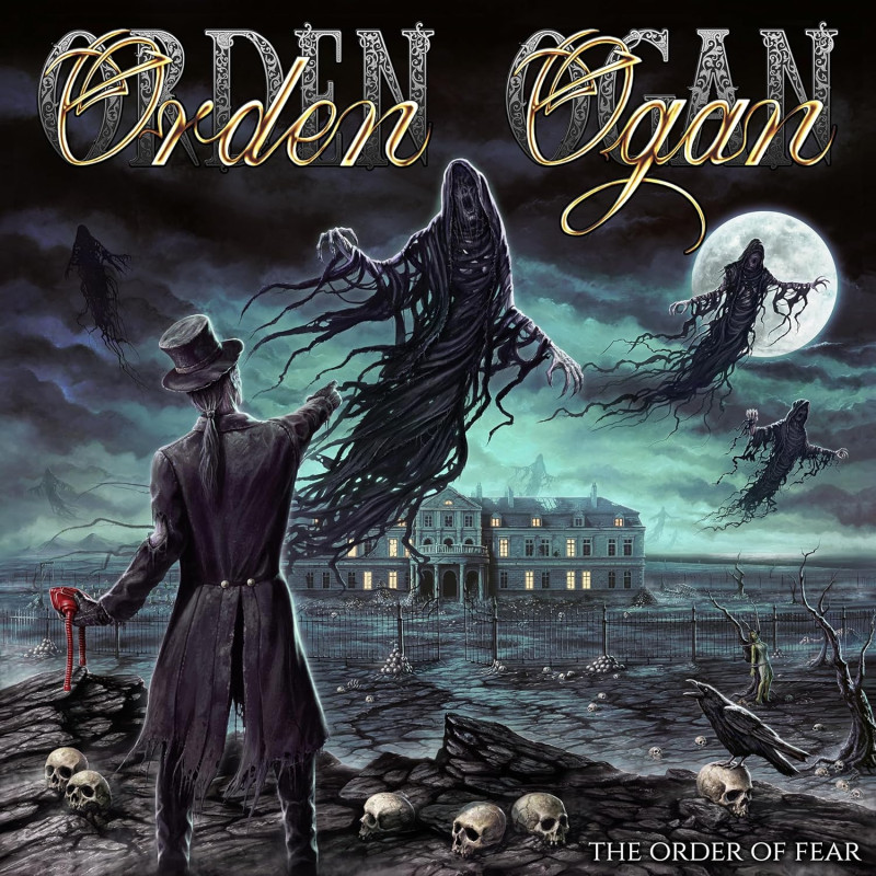 ORDEN OGAN - THE ORDER OF FEAR (LP-VINILO) CLEAR TURQUOISE