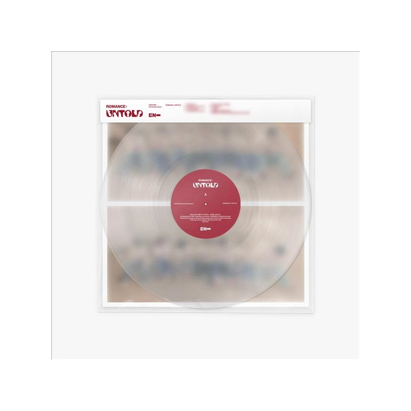 ENHYPEN - ROMANCE : UNTOLD (LP-VINILO) TRANSPARENTE