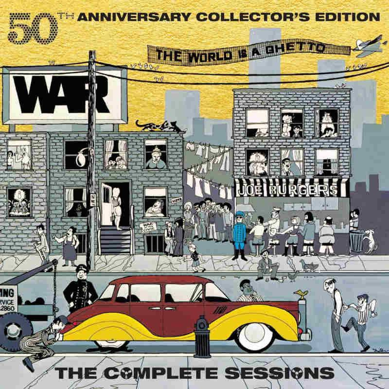 WAR - THE WORLD IS A GUETTO (4 CD)