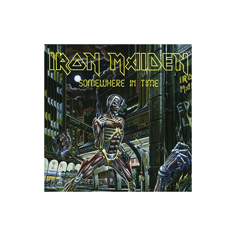 IRON MAIDEN - SOMEWHERE IN TIME (LP-VINILO)