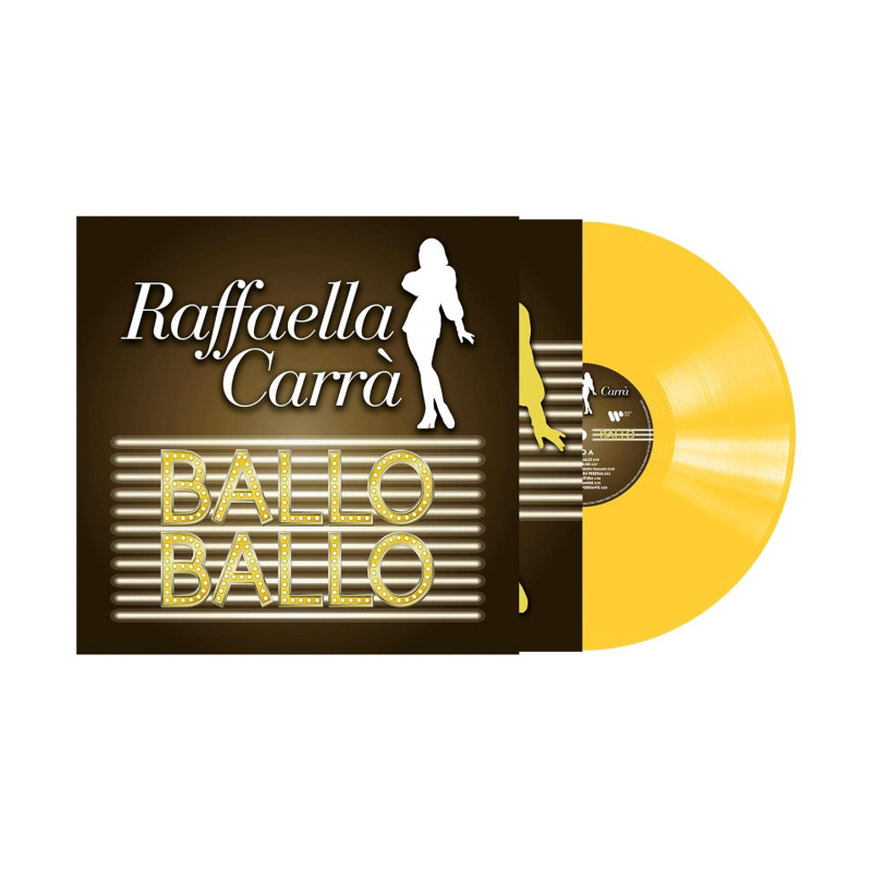 RAFFAELLA CARRA - BALLO BALLO (LP-VINILO) YELLOW