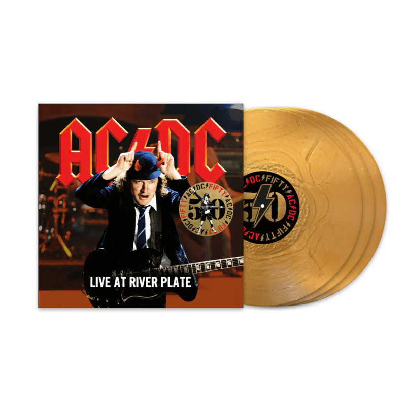 AC/DC - LIVE AT RIVER PLATE (50 ANIVERSARIO) (3 LP-VINILO) GOLD