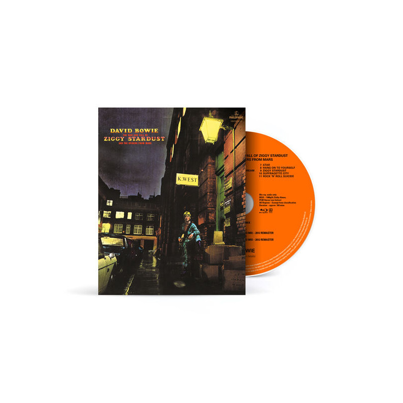 DAVID BOWIE - THE RISE AND FALL OF ZIGGY STARDUST AND THE SPIDERS FROM MARS (BLU-RAY)